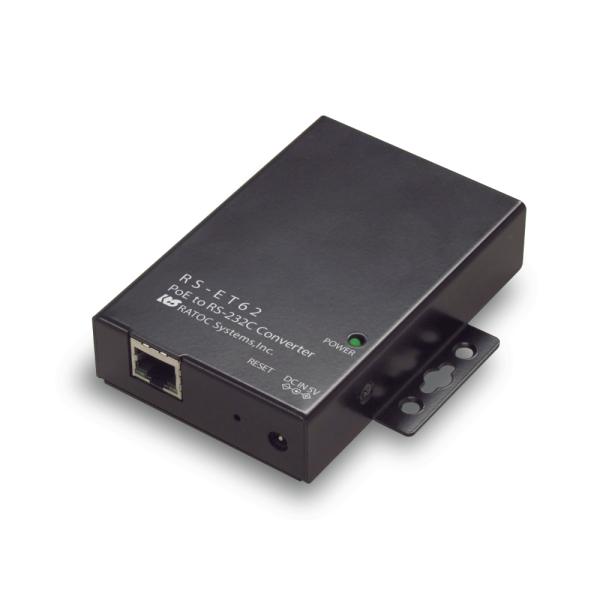 PoE to RS-232C コンバーター RS-ET62 RS232C 延長 LAN 変換 LAN