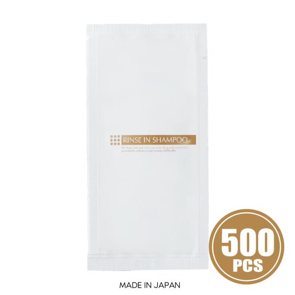 リンスインシャンプー  J'sレジェンドSTYLE 500個 使い切り パウチ 10ml