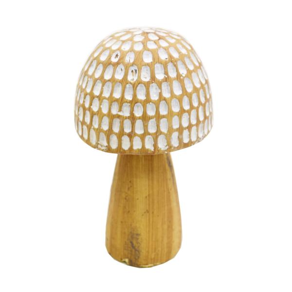 セメント製 ガーデンオブジェ キノコ シャンピニョン S愛らしいきのこのオブジェ。セメントの質感、色合いは植物のグリーンに映えます。お花や樹木の根元にさりげなく飾ってかわいい、イングリッシュガーデン調のおしゃれなガーデンオブジェに仕上げまし...