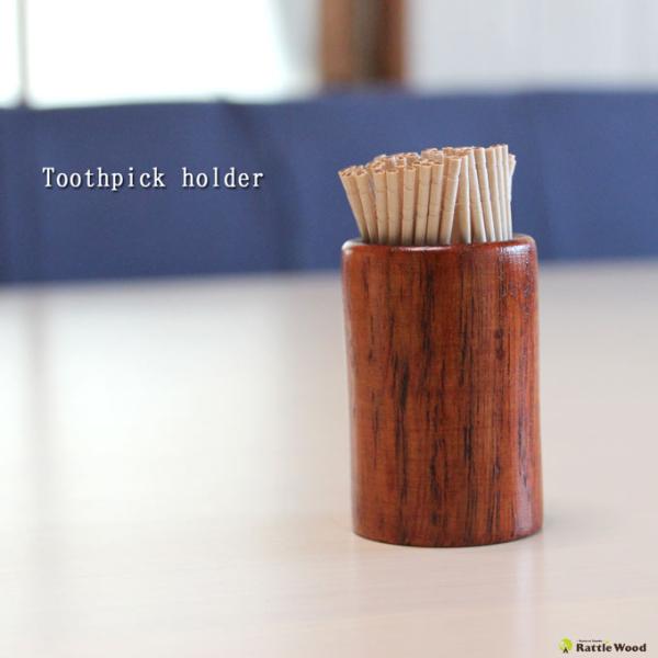 つまようじの木製スタンドです♪