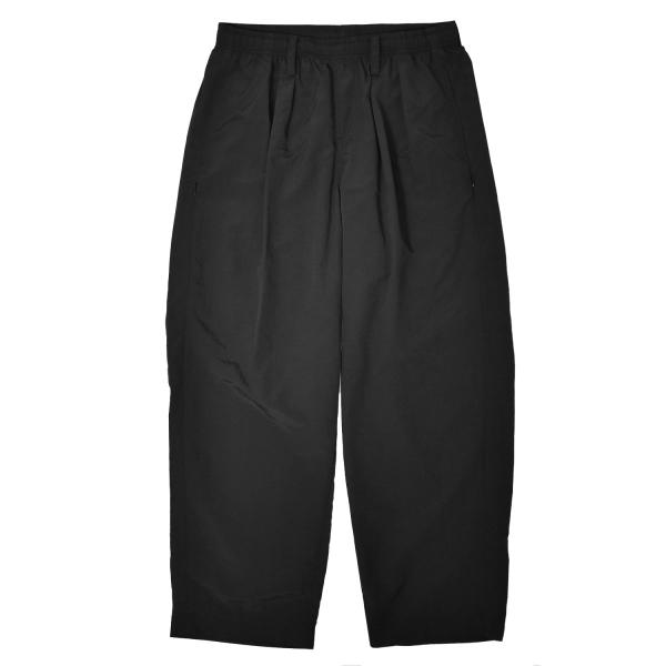 BAGGY SPORTS 2Tucks Nylon Pants - Black [BA-003] バギースポーツ