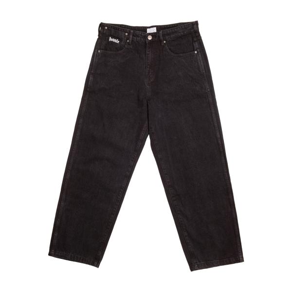 HODDLE Ranger Jeans Black R25 ブラック バギー ワイド デニム メンズ レディース ホドル スケートボード