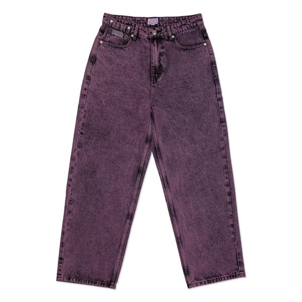 HODDLE Ranger Jeans Purple パープル バギー ワイド デニム メンズ レディース ホドル スケートボード