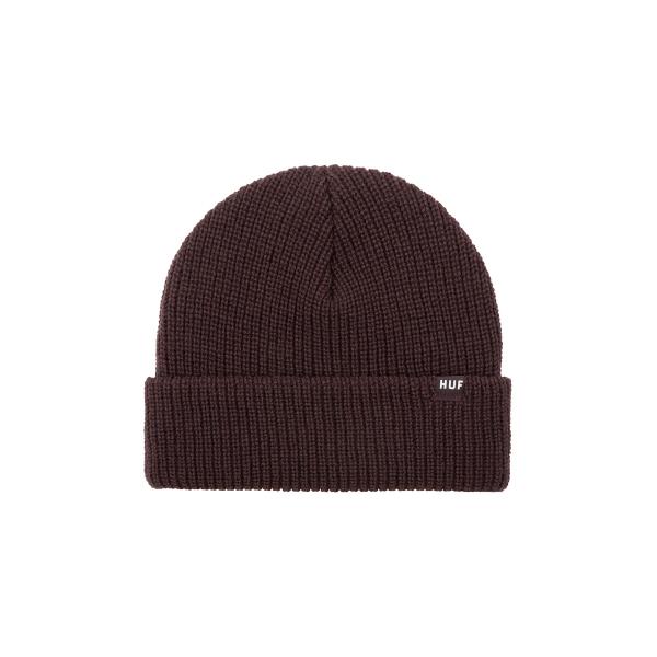 ビーニー3点セット(drew、HUF、SHESH） HUF セット ユージュアル ビーニー エッグプラント メンズ