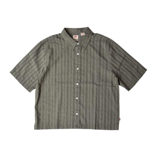 Levi's（リーバイス） Levis Lama Boxy Shirt - Mulled Basil 0002