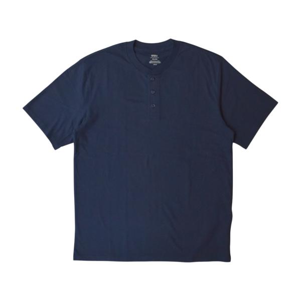 Levi's（リーバイス） LEVIS Ventura Henley Tee - Navy Blazer メンズ
