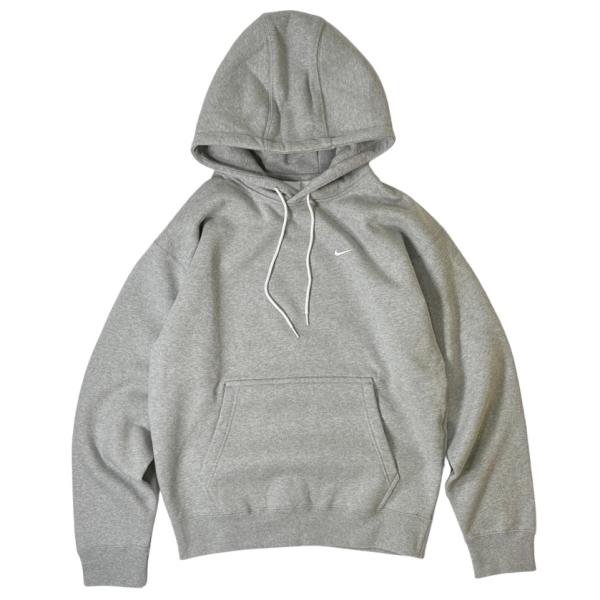 NIKE ナイキ ソロ スウッシュ プルオーバー フーディー グレー NIKE ナイキ ソロ スウッシュ プルオーバー フーディー グレー