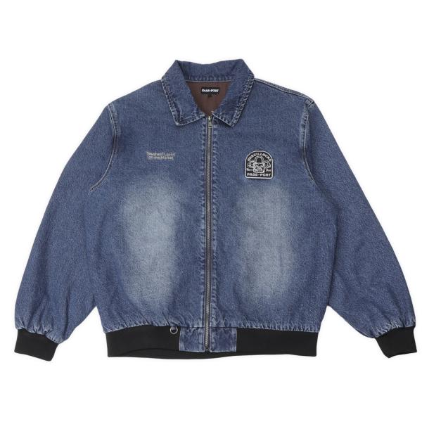 パスポート Pass~Port Hercu~locks Recycled Denim Freight Jacket