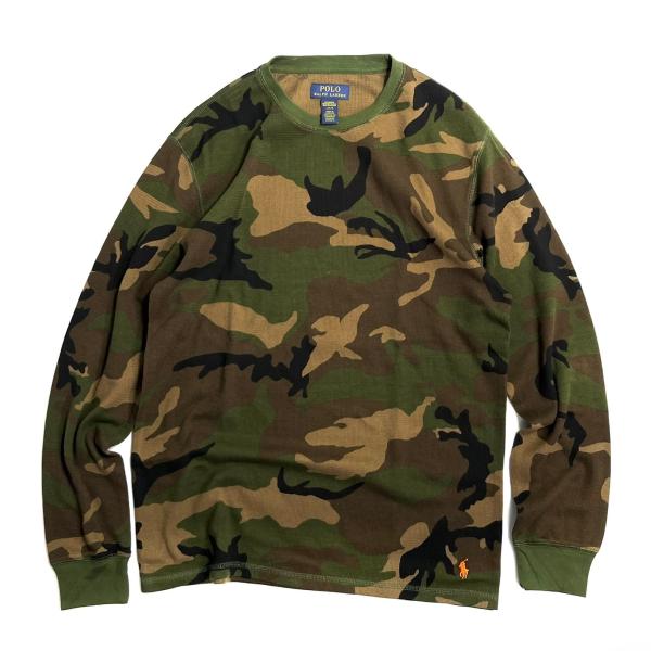 ■ポロラルフローレン・サーマルロングTシャツ・ウッドランドカモフラージュL新品■ 楽天市場】POLO RALPH LAUREN ポロ ラルフローレン サーマル