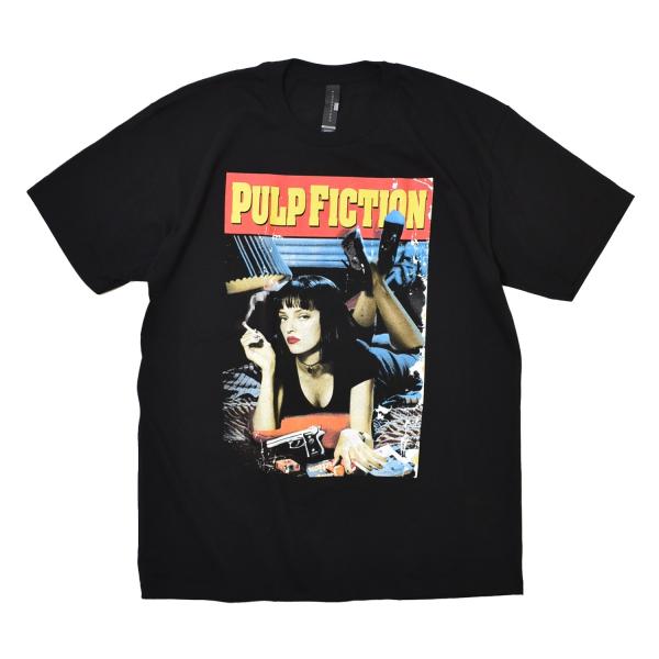 Pulp Fiction Tシャツ ブラック パルプフィクション ショートスリーブ Tシャツ ブラック メンズ