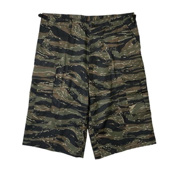 米軍　アトランコ（ATLANCO）社製　タイガーストライプ　ハーフパンツ　ラージ rawdrip_rothco-