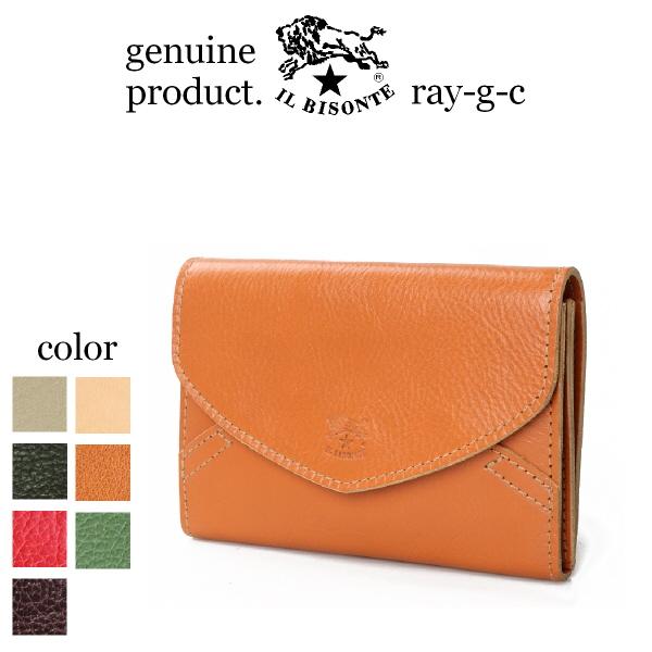 IL BISONTE イルビゾンテ 財布 フラップ コンパクト ウォレット IL BISONTE イルビゾンテ 財布 フラップ コンパクト ウォレット
