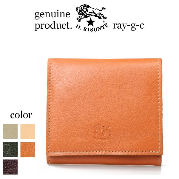 IL BISONTE（イルビゾンテ） 財布 スクエア スナップボタン ウォレット