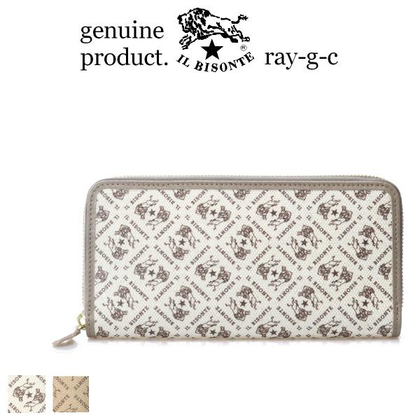 IL BISONTE（イルビゾンテ） 財布 モノグラム ロングジップウォレット