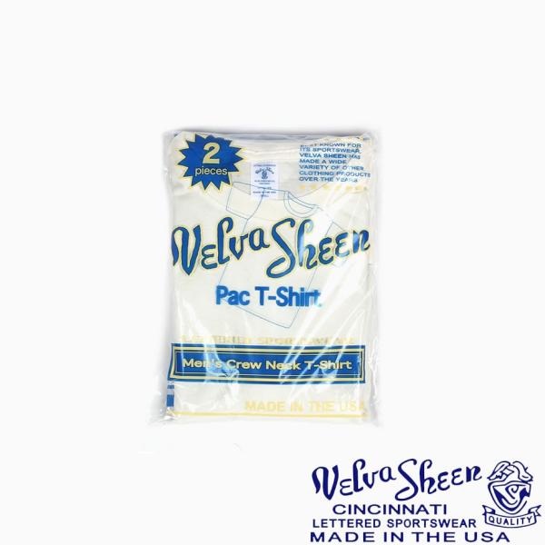 ベルバシーン VELVA SHEEN クルーネック半袖Tシャツ 2 PACK 米国製