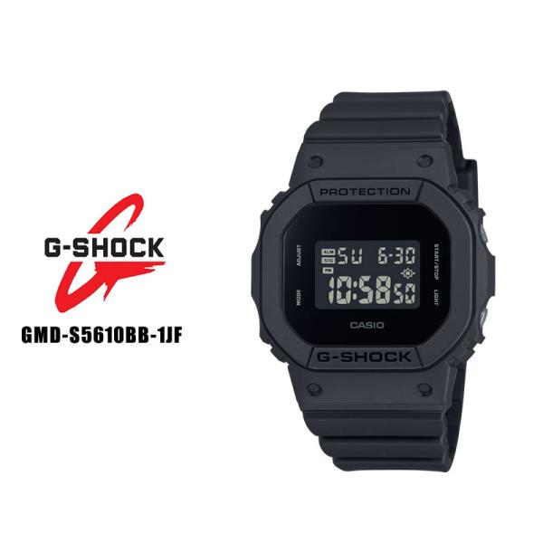 G-SHOCK カシオ CASIO Gショック 5600 SERIES GMD-S5610BB-1JF