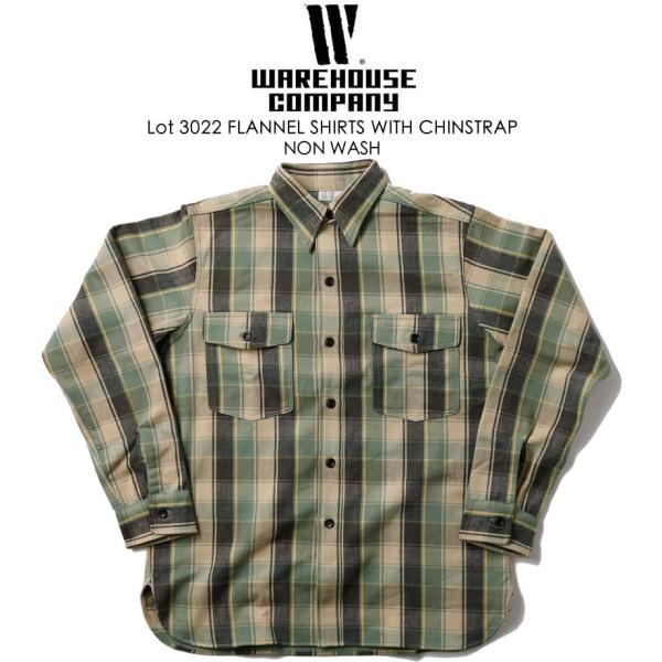 WAREHOUSE duck digger ネルシャツ 3022 38 アメカジ WAREHOUSE（ウエアハウス） DUCK DIGGER ダックディガー Lot 3022