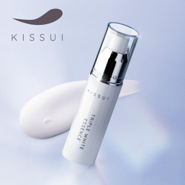 KISSUI キッスイ トリプルホワイトエッセンス 30ml|薬用 医薬部外品 美白 美容液 血行促進 艶 つや エイジング 年齢 大人肌 透明感 陶器肌 くすみ フェイスケア