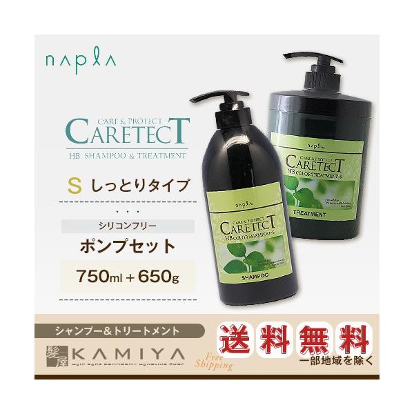 ナプラ ケアテクト HB カラーシャンプーS 750ml & カラー
