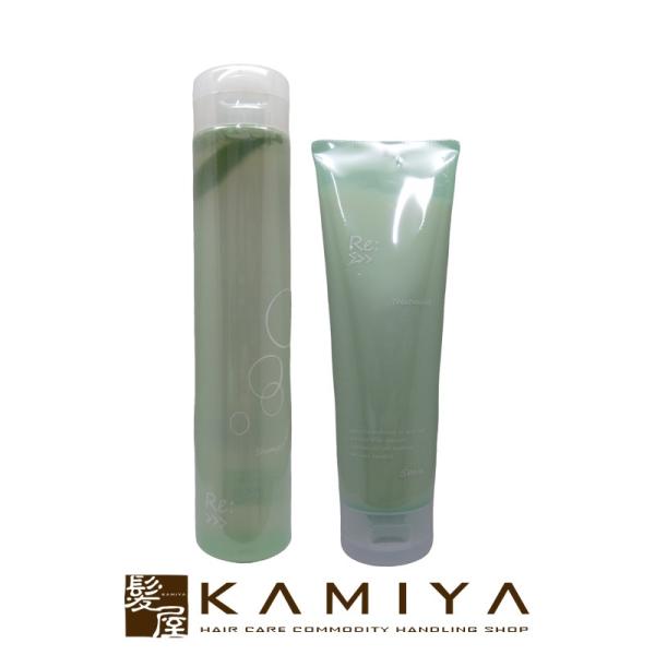 アジュバン Re:シャンプー 300mL Re:トリートメント 250g 各4本 Re: アジュバン リ シャンプー 300ml ＆ リ トリートメント 250g