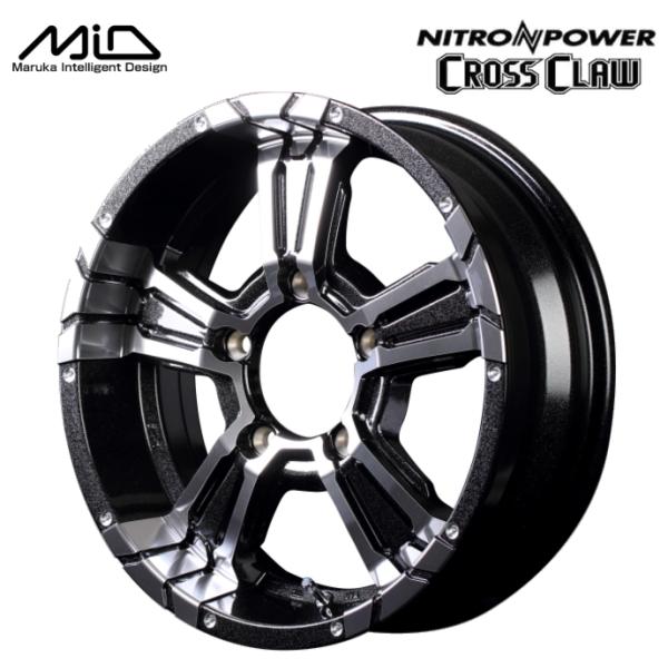 ナイトロパワー クロスクロウ　 ジムニー用　4本 ナイトロパワー クロスクロウ ジムニー用 4本 ナイトロパワー クロス