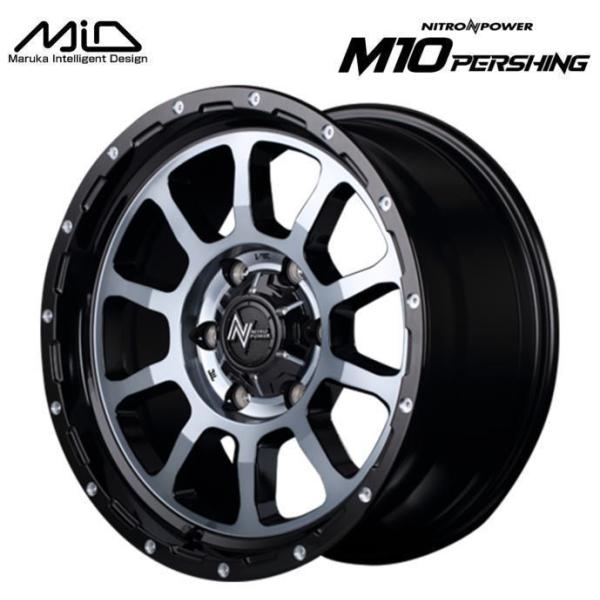 パーシングS 17インチ NITRO POWER プラド・FJクルーザー M10 PERSHING M10パーシング 17