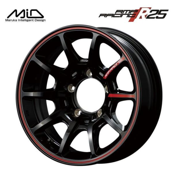 RMP ジムニーシエラ MID RMP RACING R25 16インチ 5.5J インセット-25
