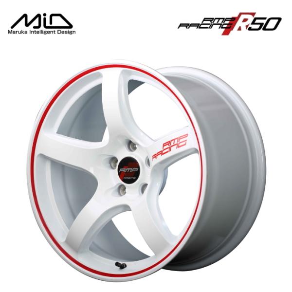 タイヤ・ホイール R50 RMP マルカサービス MID RACING R50 17インチ 7J インセット48 5