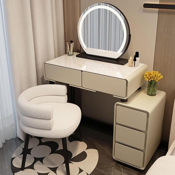 グレージュドレッサー新品未使用 楽天市場】ドレッサー 完成品（カラーグレー）（ドレッサー