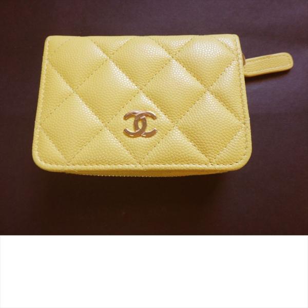 CHANEL シャネル財布 シャネル マトラッセ コインケース ゴールド 
