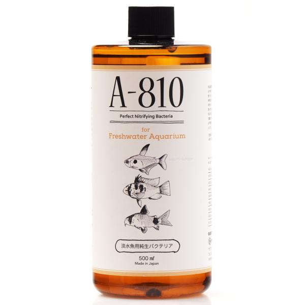 注文や問い合わせる際、当店の会社概要、お買い物ガイドを必ずお読みください。A-810は水槽内のコンディションを整えるための強力な水質浄化バクテリアです。3つの特殊な純生バクテリアが休眠状態で保存封入されていますので、鮮度抜群の状態でご使用い...