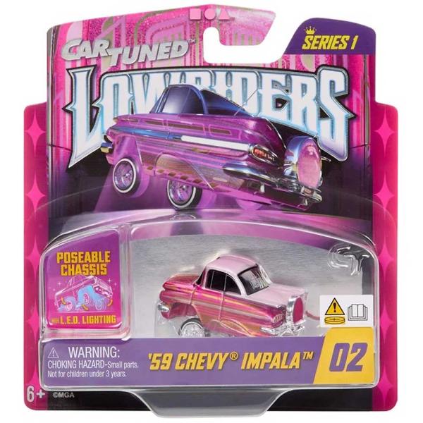 無限君！　15インチ　新品2本　ロ－ライダー　インパラ　デイトン　旧車 CarTuned / カーチューンド Lowriders Show Glow Series1 1/64