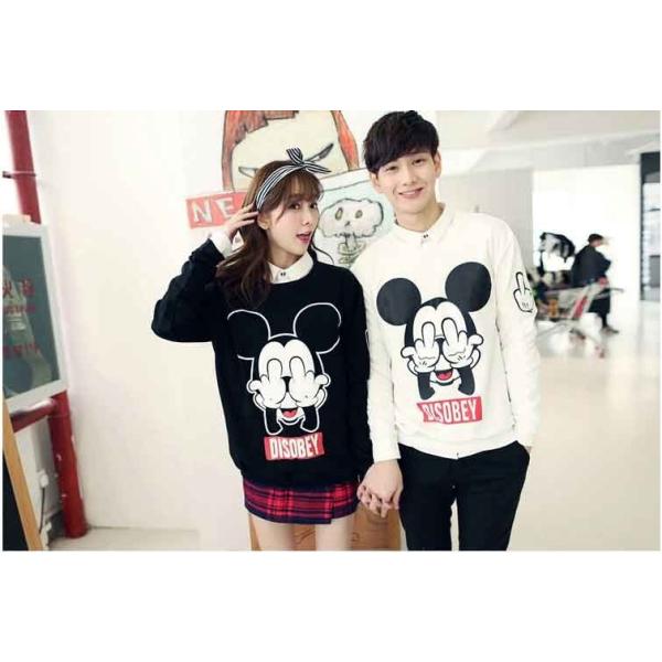 ミッキー トレーナー 送料無料 S 2xlまで ペア 薄手 ロゴ キャラクター トップス 長袖 Buyee Buyee 提供一站式最全面最專業現地yahoo Japan拍賣代bid代拍代購服務 Bot Online