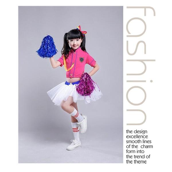 チアリーダー チアダンス 送料無料 チアガール 体操服 衣装 ダンスウェア 女の子 発表会 キッズ ダンス衣装 ステージ衣装 レイシーズン ヤフー店 通販 Yahoo ショッピング