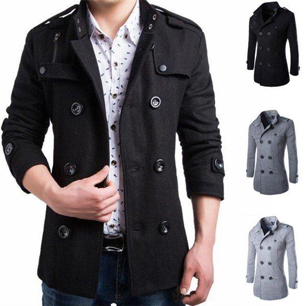 Pコート メンズチェスターコート ラシャコート メンズピーコート アウター メルトンコート ステンカラーコート トレンチコート 秋冬 Awfs Y014 Tasahaya 通販 Yahoo ショッピング