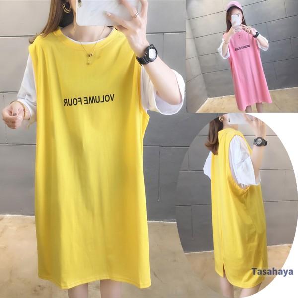 夏ワンピース レディース Tシャツワンピース 半袖 ワンピース ロング丈tシャツ ゆったり Tシャツ ワンピ ロゴt 夏 サマー カジュアル Wzj B671 Tasahaya 通販 Yahoo ショッピング