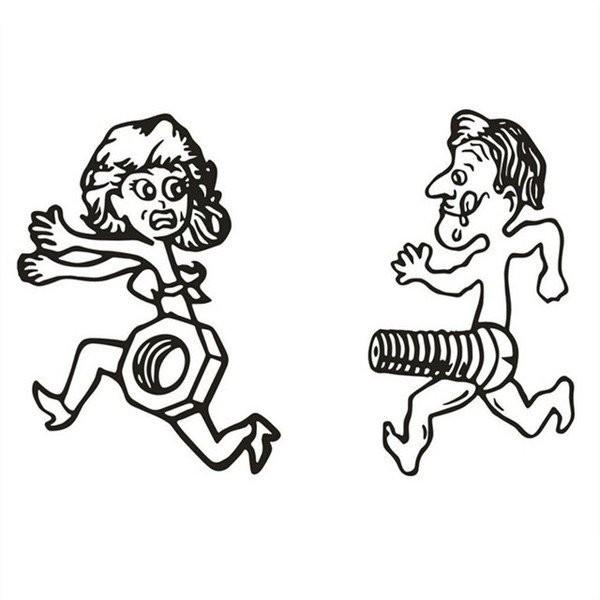 車 ステッカー 2枚セット カッティングステッカー デカール シール シート アメリカン 面白いステッカー 車用品 可愛いテッカー Xsj Fuudo02 Tasahaya 通販 Yahoo ショッピング