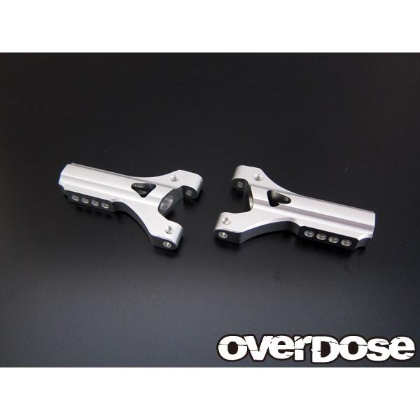 OVER DOSE OD1368 アルミフロントサスアームセット(For ドリパケType-C