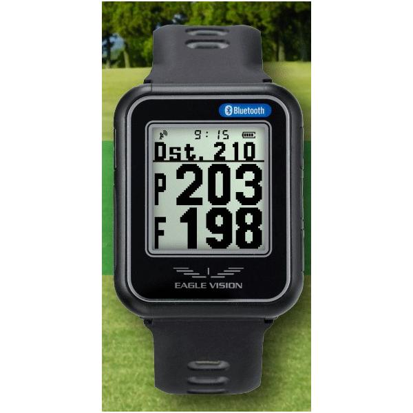 GPSゴルフナビ イーグルビジョン watch6 ウォッチ6 ブラック : アール