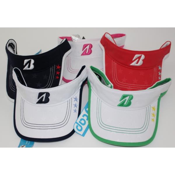 メーカー：ブリヂストンゴルフブランド：ツアーBカラー：ホワイト/ピンク　ホワイト/グリーン　ホワイト/ネイビー　ネイビー　レッドサイズ：フリー　（約55cm〜58cm）材質：ポリエステル100％定価：3000円+税