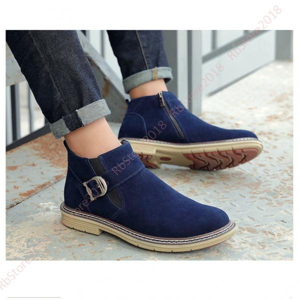 メンズ チェルシーブーツ エンジニアブーツ かっこいい 大きいサイズ 痛くない 快適 ベルト 蒸れない 耐磨耗 幅広 歩きやすい メンズブーツ ワーク ブーツ H1u S Ysu50 アールビーストア 通販 Yahoo ショッピング