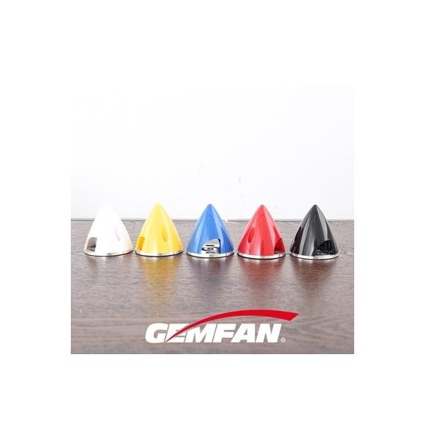 GEMASP45R  GEMFAN  アルミボトムプレートスピンナー45mm　赤