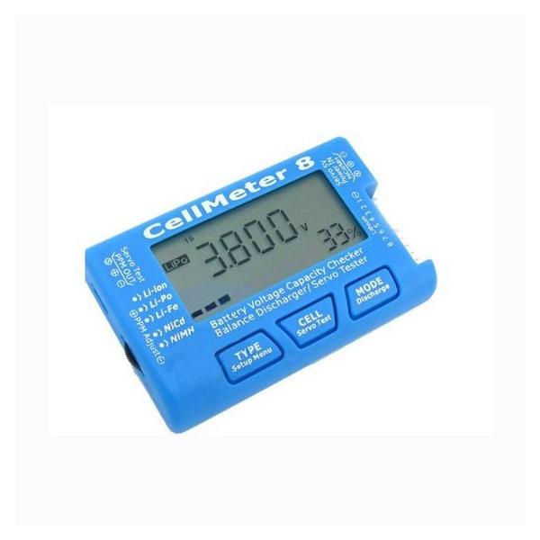 CELLMETER8  多機能バッテリーチェッカーバックライト付