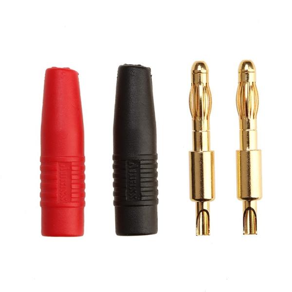 AMASS4mmCHARGESET AMASS純正4mmバナナプラグ 赤黒セット : RC