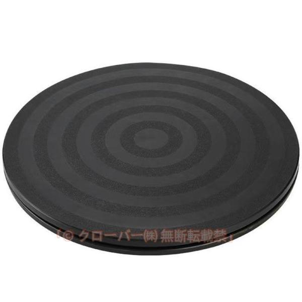 ターンテーブル 回転台 360度回転 静かなスムーズ回転 40cm 耐荷重100kg 静音 回転盤 テレビやモニターの設置に最適な回転台