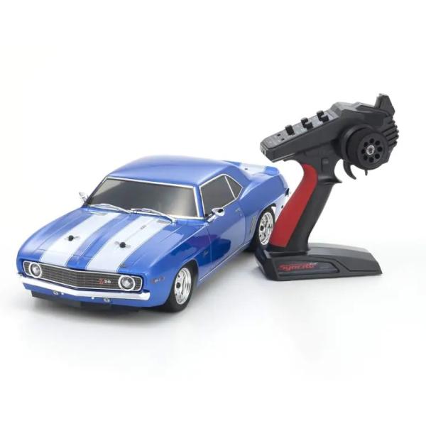 京商34418T1C 1969カマロZ/28ル・マンブルーRCカー