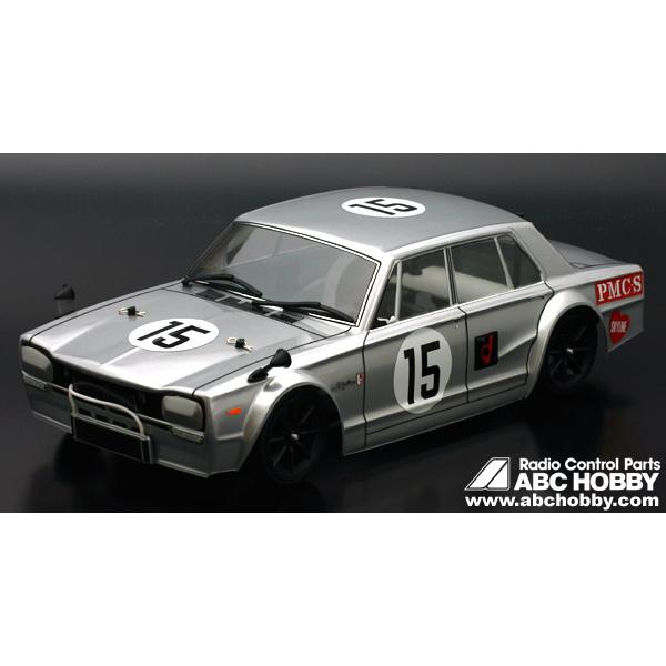 未走行　ABCホビー　ハコスカGT-R 4ドアボディ　電飾付き　セット販売可 ABC HOBBY(ABCホビー)/67081/01スーパーボディ : 日産スカイライン GT