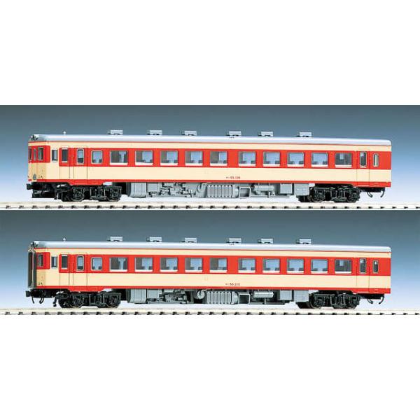 国鉄キハ55系ディーゼルカー 国鉄ディーゼルカー キハ55形(急行色・一段窓)(T)｜製品情報