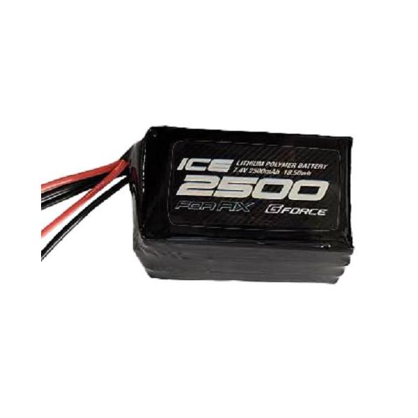 G-FORCE（ジーフォース） /GFG104/ICE LiPo 7.4V 2500mAh (受信機用 俵