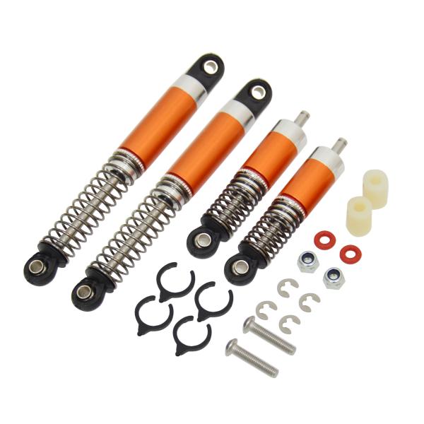 z*e様 タミヤ製ハイキャップアルミオイルダンパーフロントリア4本セット Amazon.co.jp: OP Parts Aluminum Oil Damper 4-Piece Set for Tamiya